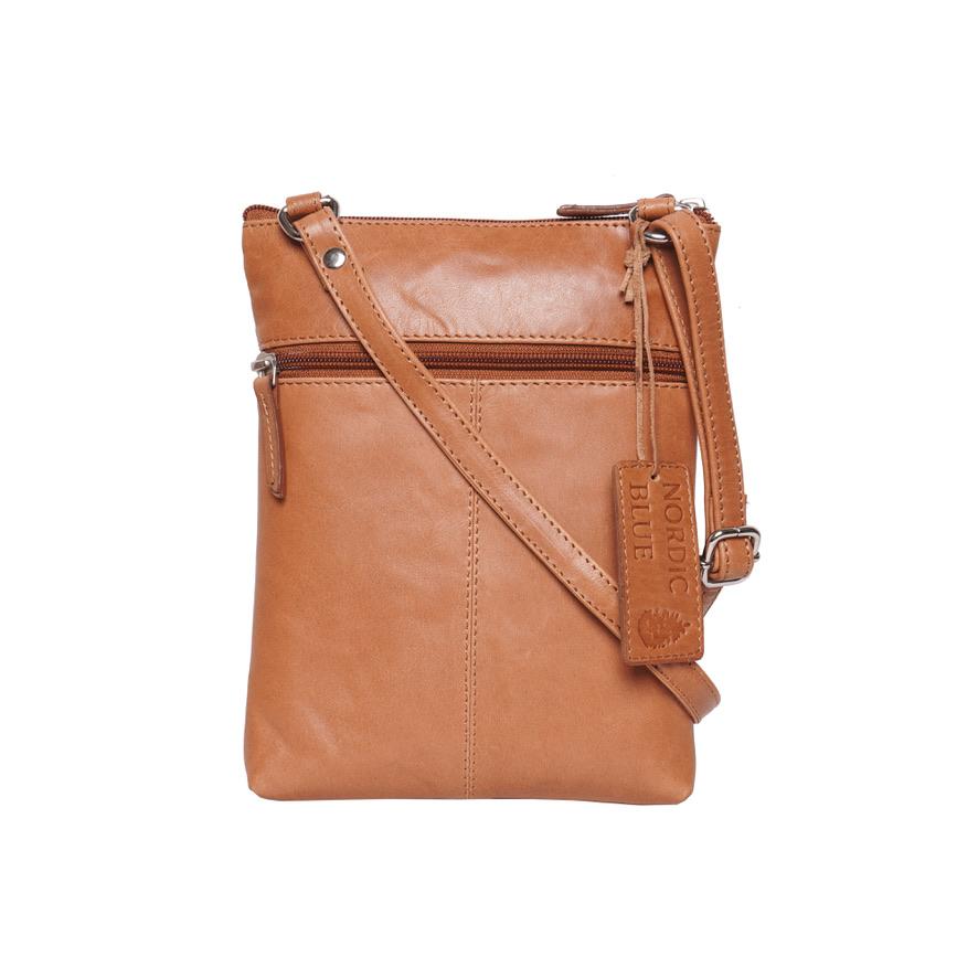 Tan Leather Handbag – Style No. 6572