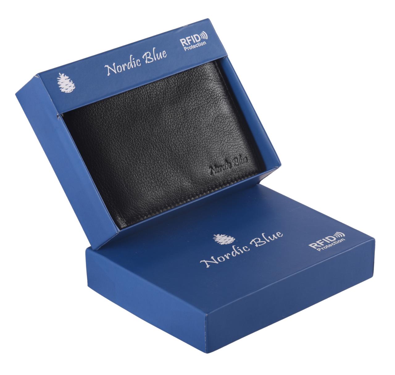 Black Leather Wallet – Style No. 1124