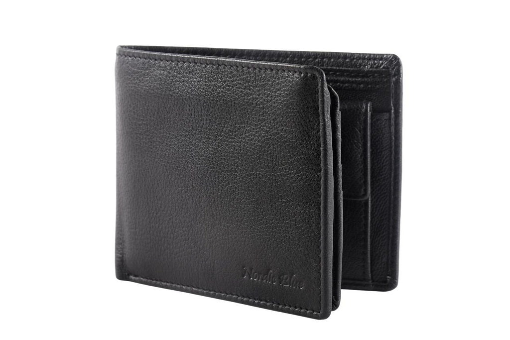 Black Leather Wallet – Style No. 1124