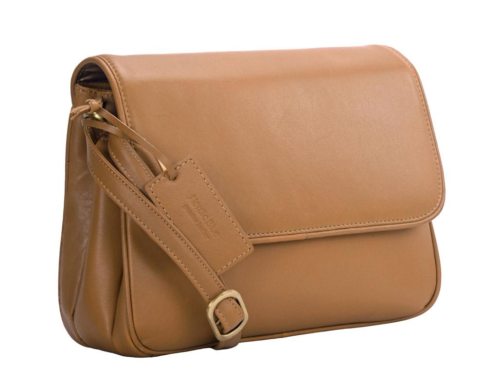 Tan Leather Handbag – Style No. 2518 | Timeless Everyday Tote