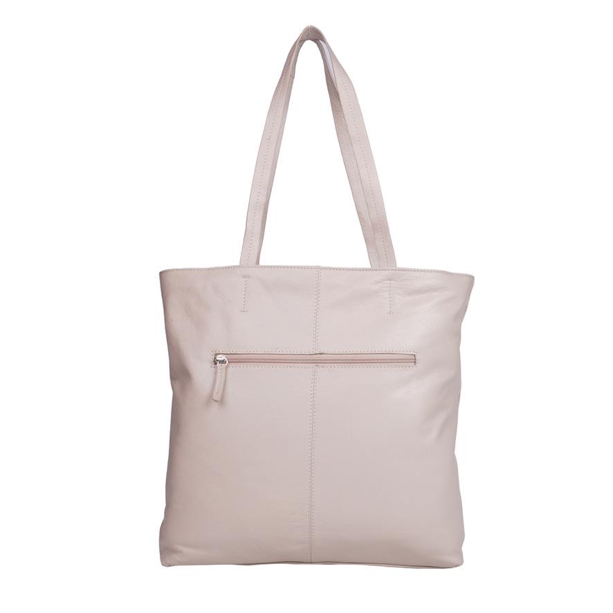 Black Leather Handbag – Style No. 6591