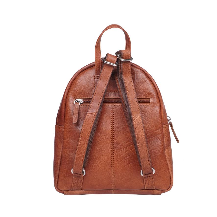 Tan Leather Backpack – Style No. 6704